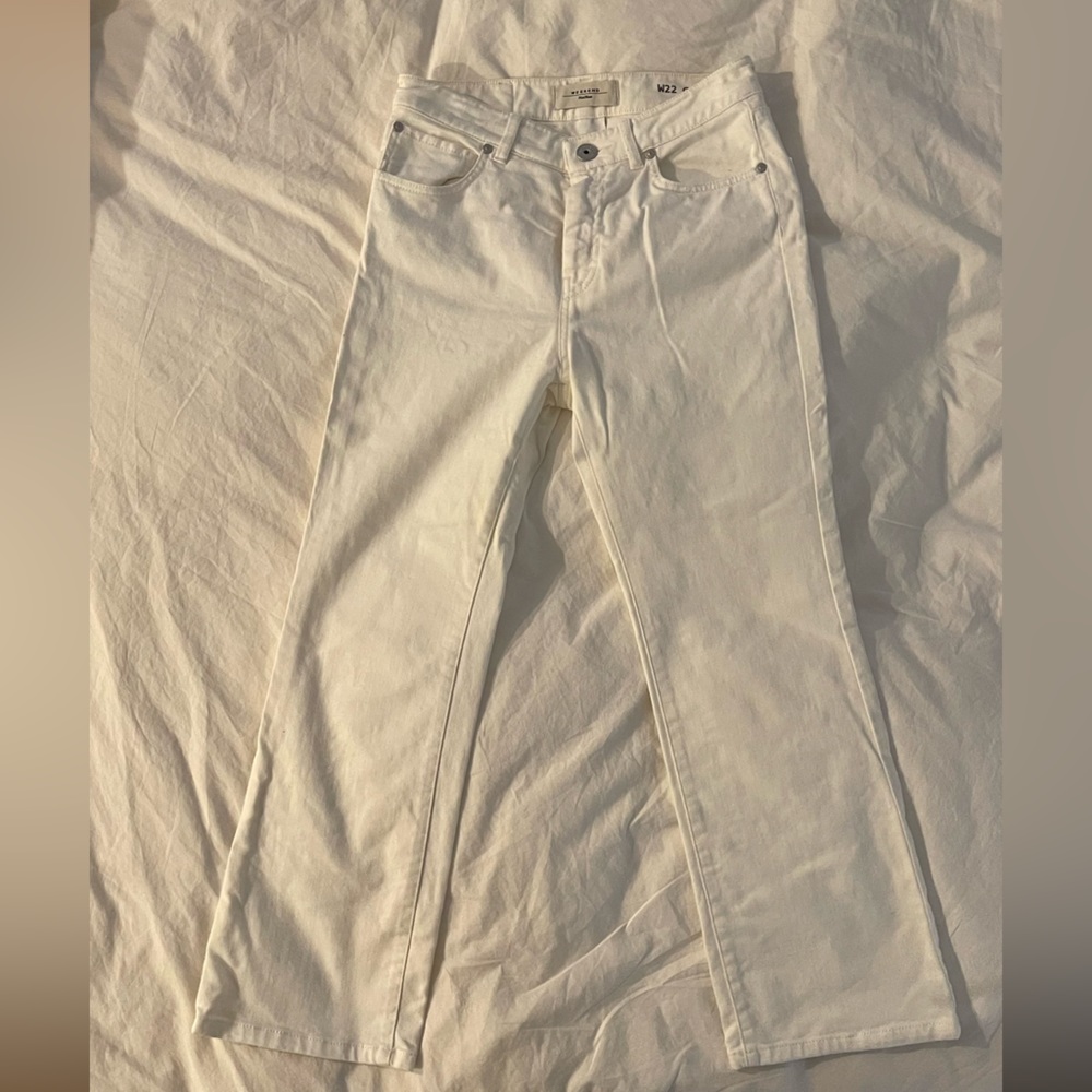 Max Mara white jeans